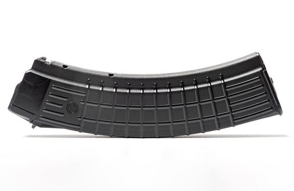 Arsenal Circle 10 Waffle Pattern 5.45x39mm Black Polymer Mil Spec 45 Round Ribbed Magazine