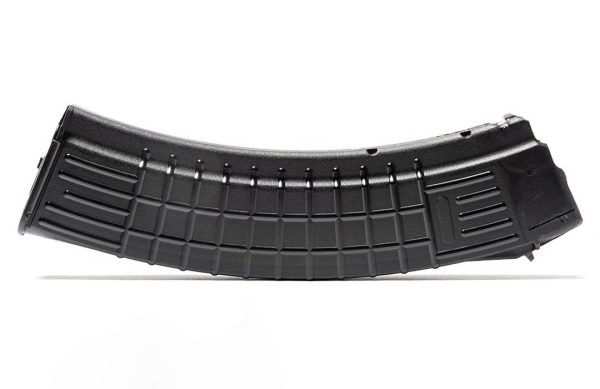 Arsenal Circle 10 Waffle Pattern 5.45x39mm Black Polymer Mil Spec 45 Round Ribbed Magazine