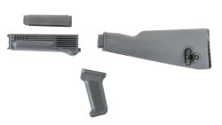 Arsenal U.S. Made Gray Polymer 4 Piece Stock Set for Milled Receiver AK47