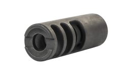 Arsenal AK-20 Style Muzzle Brake 7.62×39 14x1mm LH Threads Stainless Steel