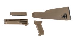 Arsenal FDE Intermediate Length Stock Set for Stamped Receivers