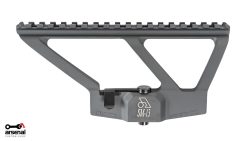 Arsenal Scope Mount with Gray Cerakote for AK Variant Rifles with Picatinny Rail