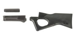 Arsenal Black Thumbhole Buttstock & Handguard Set No Shield Stamped Receiver