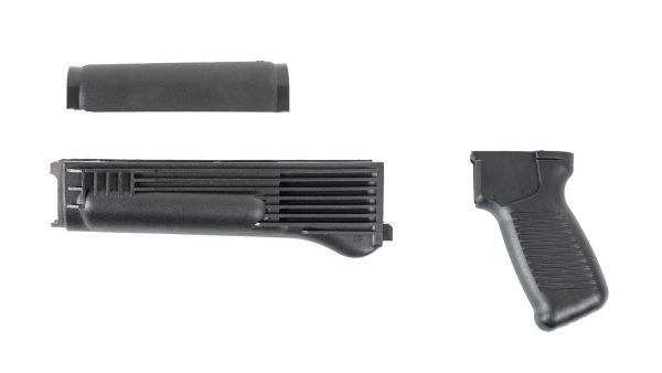 Arsenal Black Polymer Handguard and SAW Style Pistol Grip Set for Milled Receiver