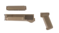 Arsenal FDE Polymer Handguard and Pistol Grip Set for Stamped Receiver