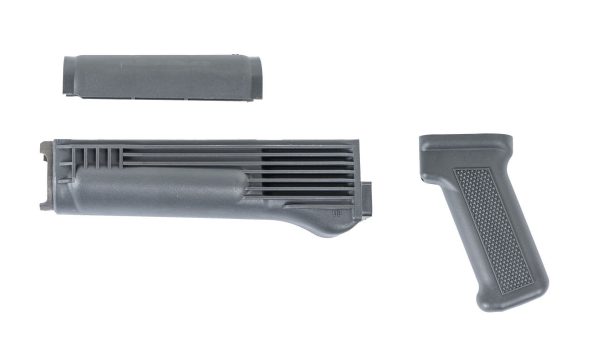 Arsenal Gray Polymer Handguard and Pistol Grip Set for Stamped Receiver