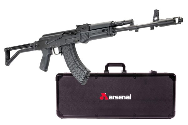 Arsenal SAM7SF 7.62×39 AK-47 Black Rifle with Hard Case CNC Foam TSA Locks