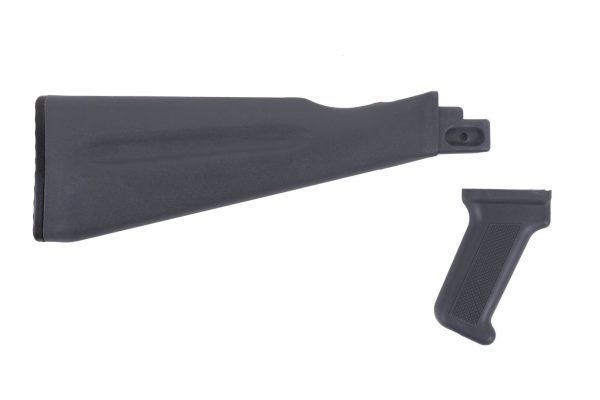 Arsenal AK47 / AK74 NATO Length Gray Buttstock Set for Stamped Receivers