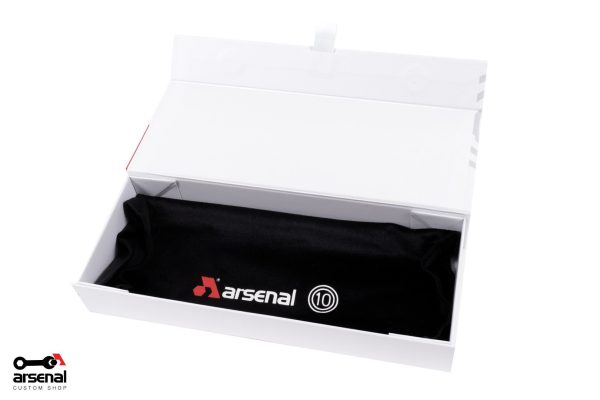 Arsenal Custom Shop Premium Collector’s Edition Magazine Box (Black) and Velvet Bag